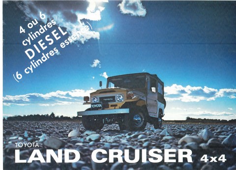 Toyota Land Cruiser - 4 ou 6 cylindres diesel