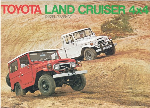Toyota Land Cruiser 4x4 - Diesel et essence
