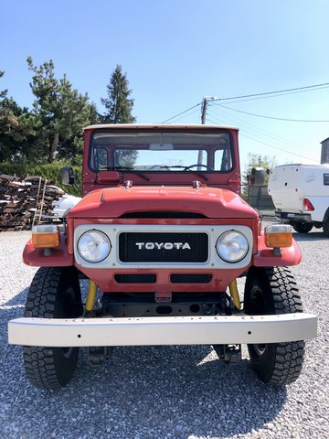 Toyota Land Cruiser FJ45 rouge - 1979 - 7